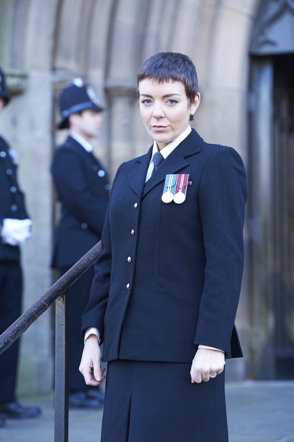 editorial use only mandatory credit: photo by stuart wood/shutterstock (5212893b) jo gillespie [sheridan smith]. black work tv programme. may 2015