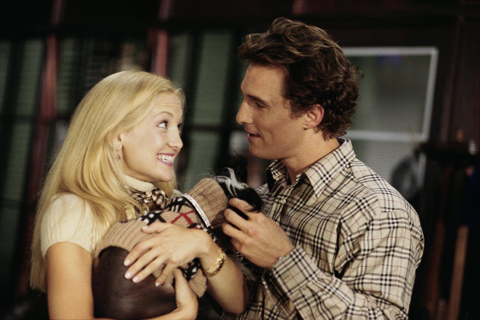 editorial use only no book cover usage mandatory credit photo by michael gibsonparamountkobalshutterstock 5884281n kate hudson, matthew mcconaughey how to lose a guy in 10 days 2003 director donald petrie paramount usa scene still comedy comment se faire larguer en 10