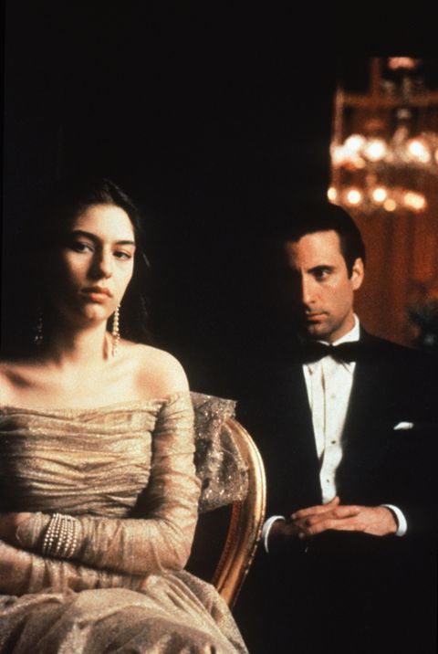 editorial use only no book cover usage
mandatory credit photo by paramountkobalshutterstock 5884493p
andy garcia, sofia coppola
the godfather part iii   1990
director francis ford coppola
paramount
usa
scene still
drama
godfather 3  three
le parrain 3