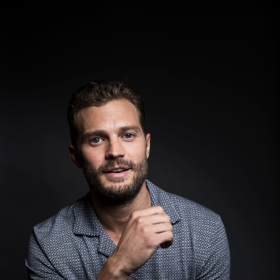 mandatory credit photo by taylor jewellinvisionapshutterstock 9226301c
actor jamie dornan poses for a portrait to promote his film, anthropoid in new york
anthropoid portrait session, new york, usa   6 aug 2016