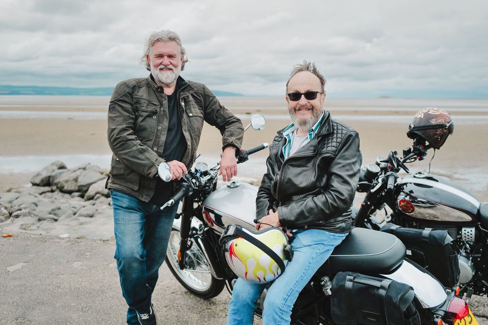 si king, dave myers, the hairy bikers go west