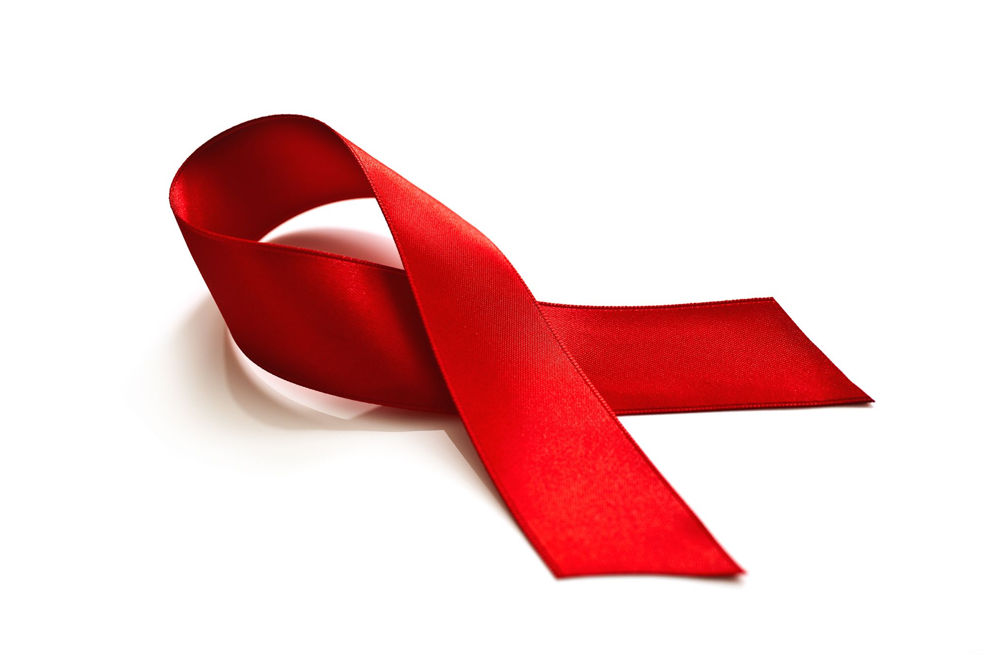 lazo rojo en apoyo a los enfermos del sida