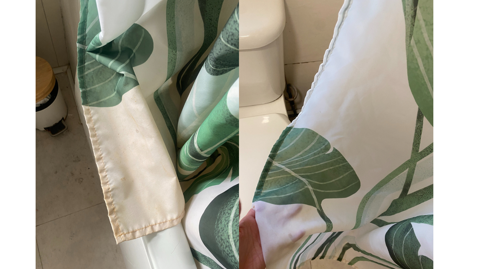 how to clean your shower curtain