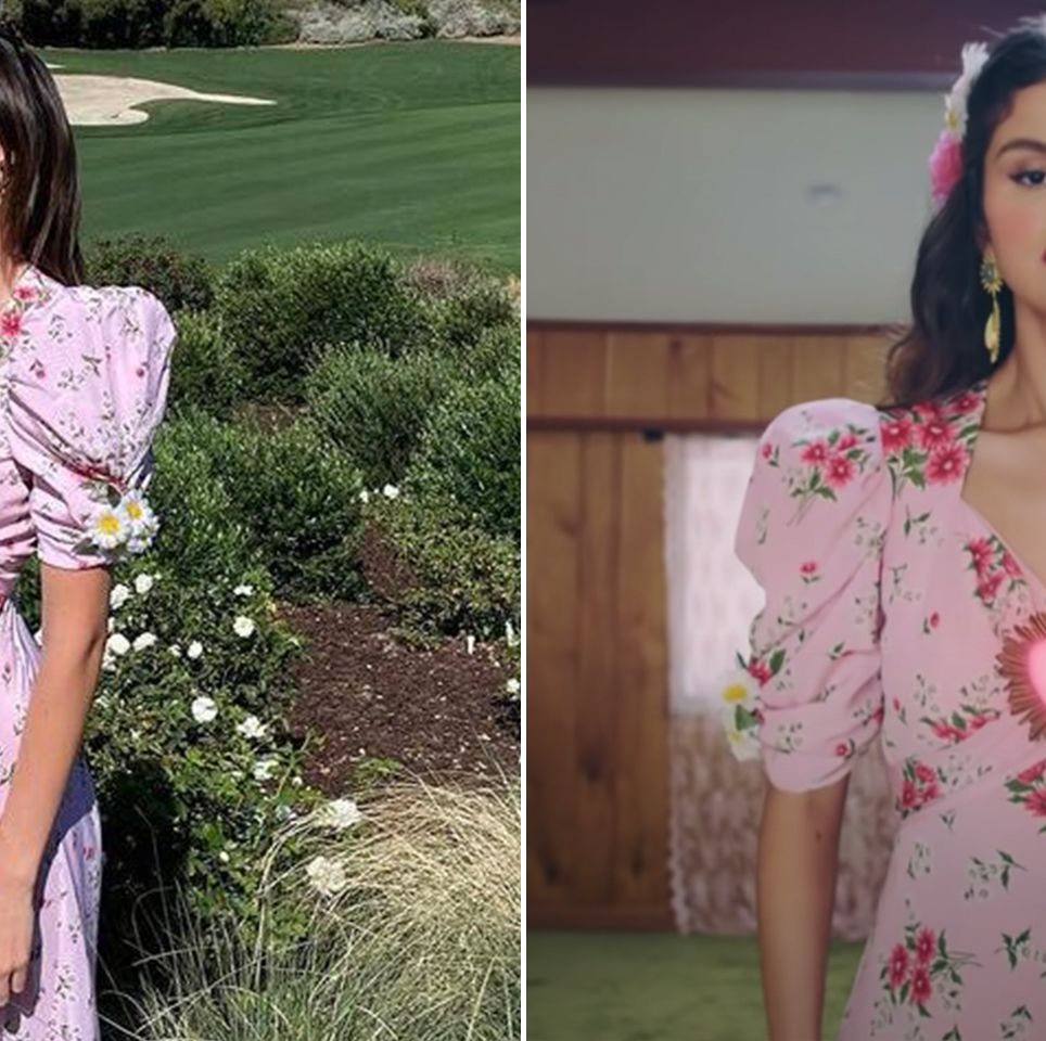 Kendall Wore The Same Dress Selena Gomez Wore In Her 'De Una Vez' Music Video