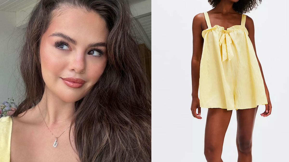 Selena Gomez's Viral Free People Romper Is Hella Discounted for Black Friday