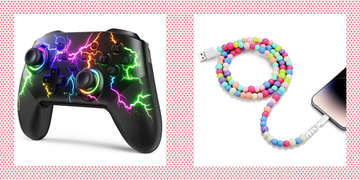 voyee lightning bolt game controller aolcev beaded charging cord