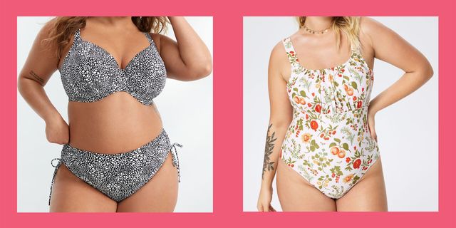 Daci Women Plus Size One Piece Swimsuit Backless Tummy Control