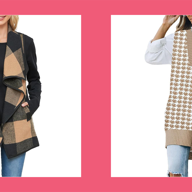 Women's Crew Neck Sleeveless Knit Vest Heart-Shaped Print Sweater Vest Crop  Loose Knitwear Tops (Pink,Medium)