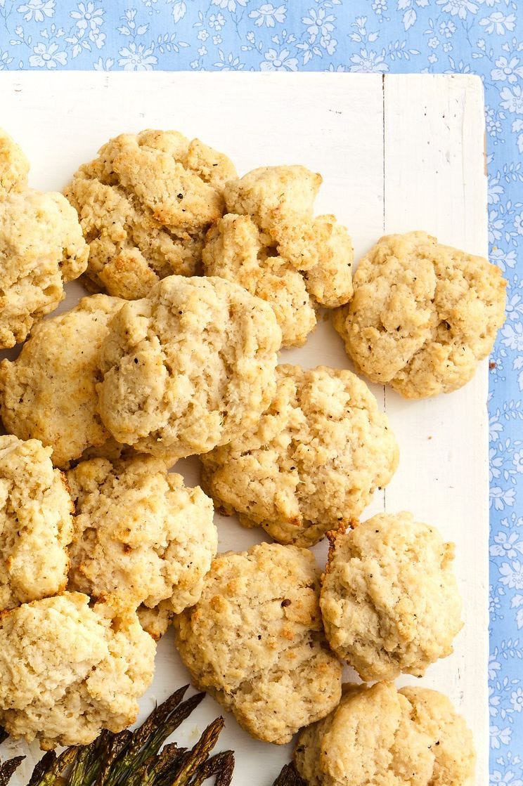 pepper parmesan biscuits side dish for pork chops