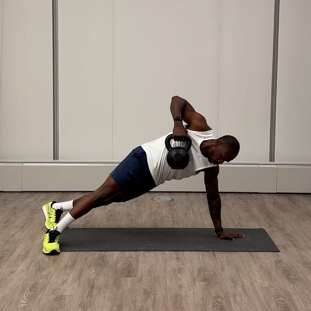 pull workouts, Side Plank Row pull workouts, side plank row