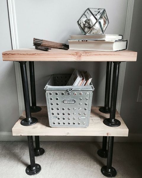 side tables pipe table