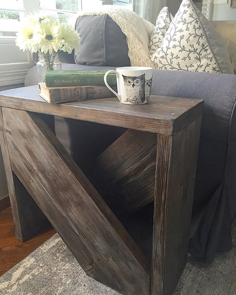 15 DIY Side Tables - Best End Tables for Living Room