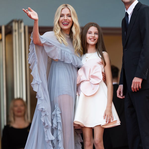 Sienna Miller and Daughter Marlowe Have Sweet Red-Carpet Moment in Cannes