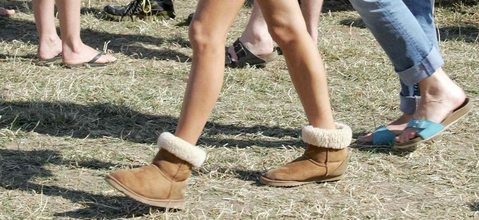 Sienna Miller Wore the Gucci Version of Ugg Boots