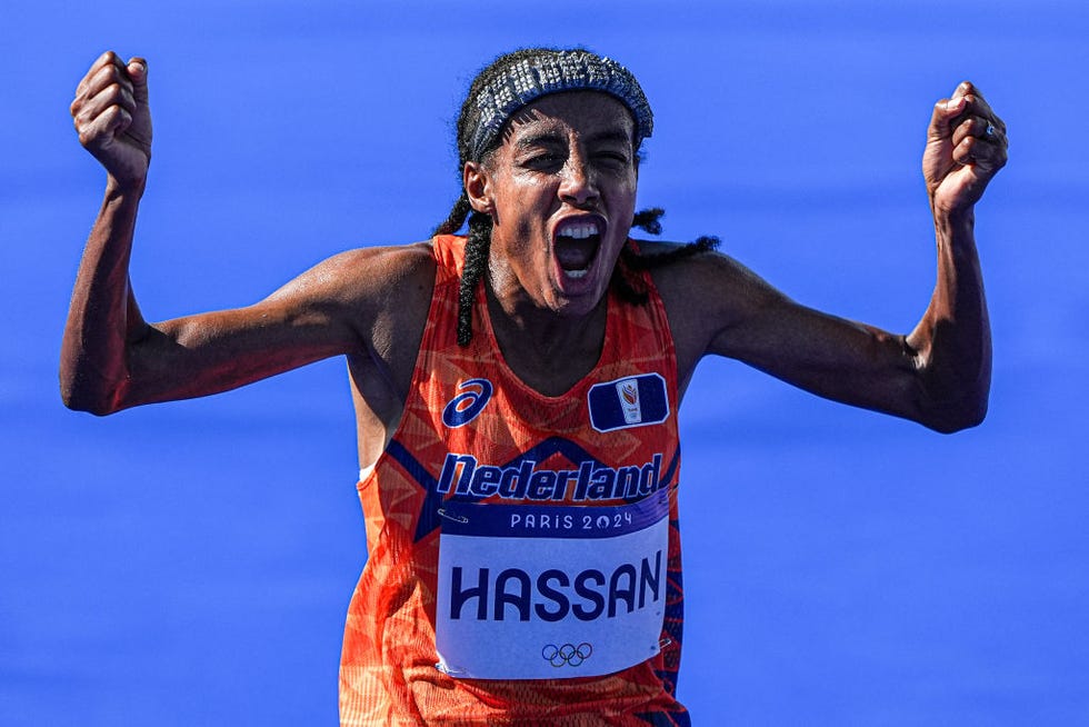athletics marathon olympic games paris 2024 day 16
