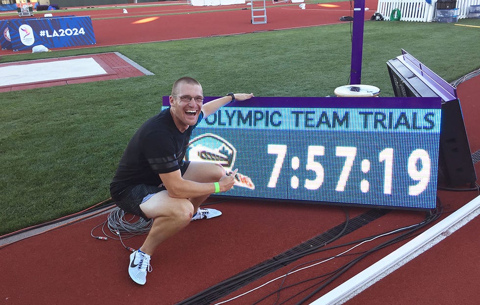 Derek Call at Hayward Field