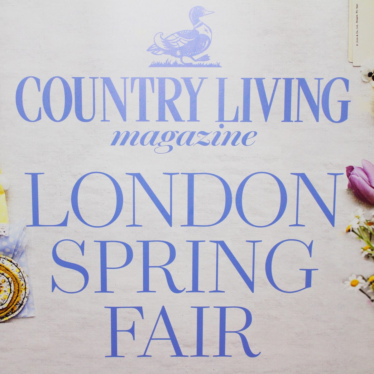 Country Living Spring Fair 2020 - Alexandra Palace events