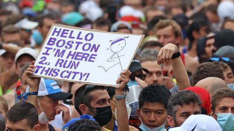 preview for Benson Kipruto and Diana Kipyokei Win the 2021 Boston Marathon