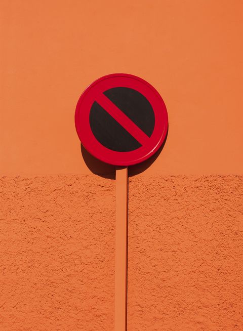 sign indicating no entry or not allowed