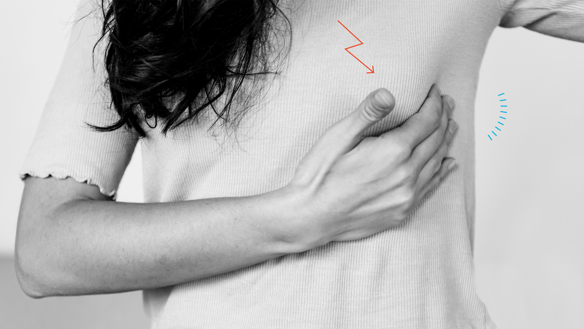 How to control itching in breasts present below the nipple?