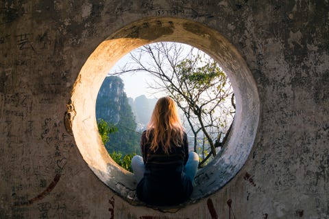 self care ideas sit in silence