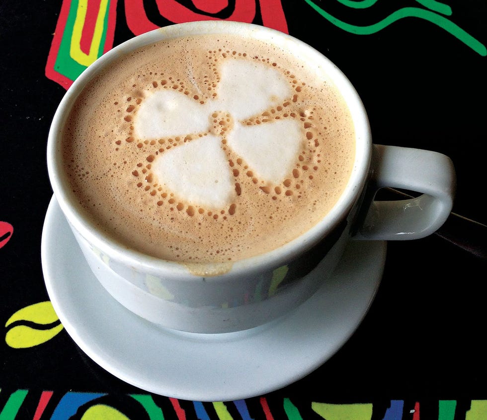 Koffie bij het Coupa Caf