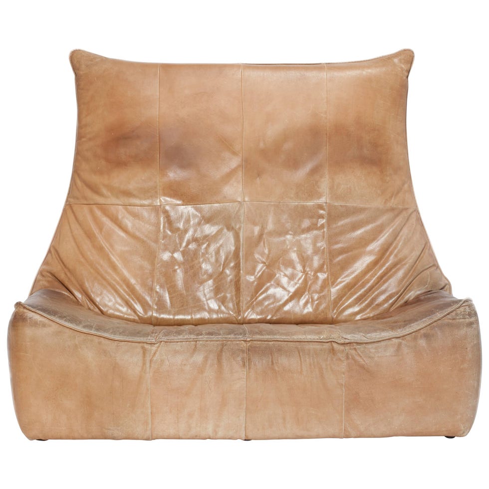 Sillón de cuero