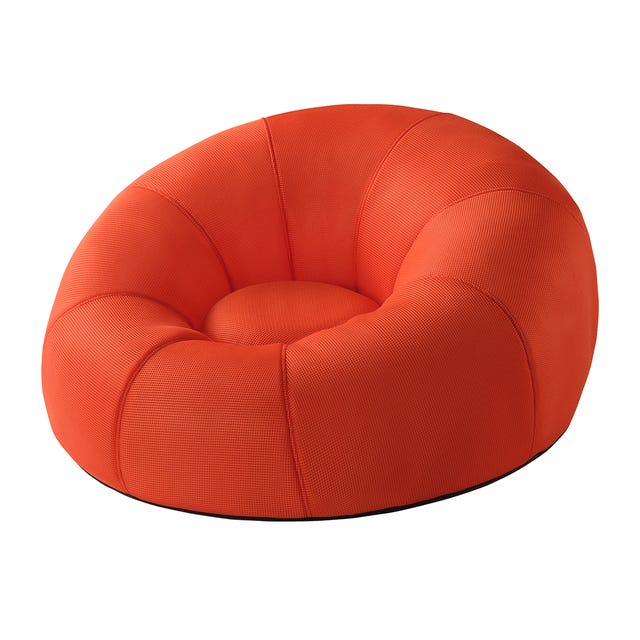 el nuevo sillon hinchable de ikea es diseño de concha