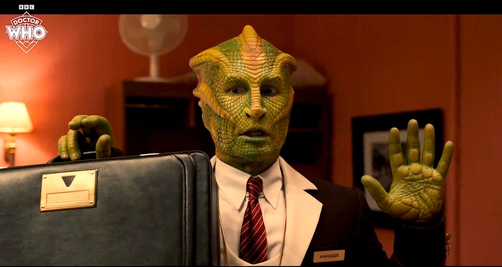 Silurian in the Doctor Who Christmas Special 2024