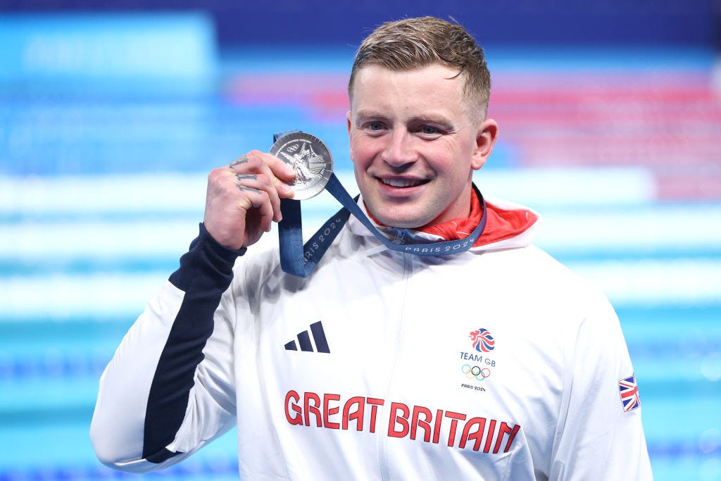 Swimmer Adam Peaty says Olympians found worms in village food