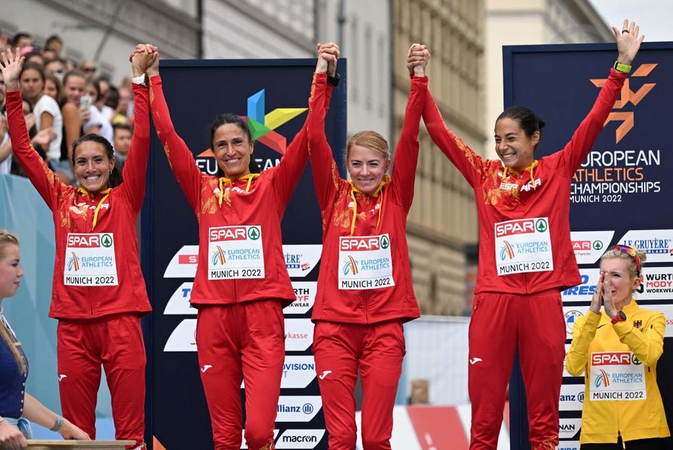 laura méndez gana la plata por equipos de maratón en múnich 2022
