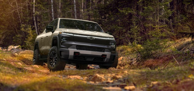 2024 Chevy Silverado EV Trail Boss Takes the Electric Pickup Off Road