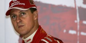 Ferrari German driver Michael Schumacher