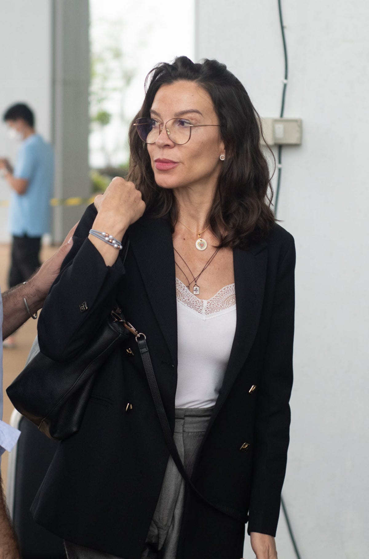 la madre de daniel sancho en una imagen en la corte de koh samui en noviembre de 2023