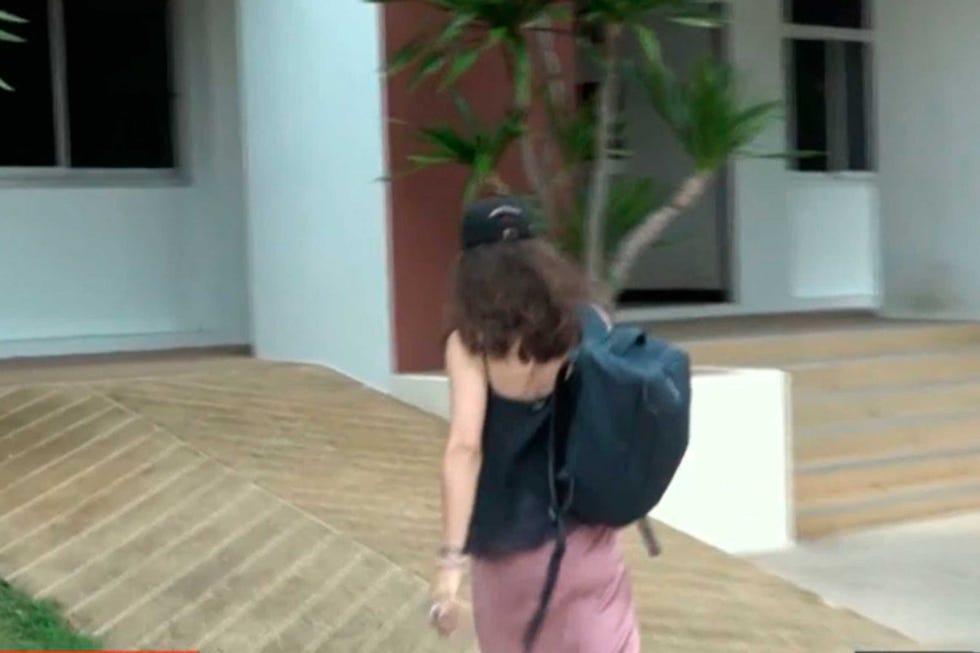 silvia bronchalo visita a su hijo en la carcel de koh samui