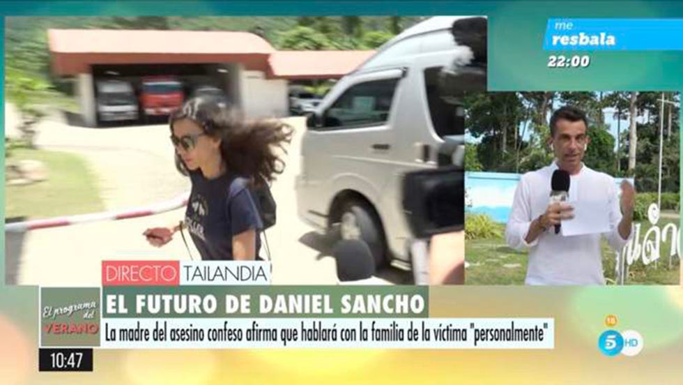silvia bronchalo visita a su hijo, daniel sancho, en la cárcel de koh samui ante las cámaras de 'el programa del verano'