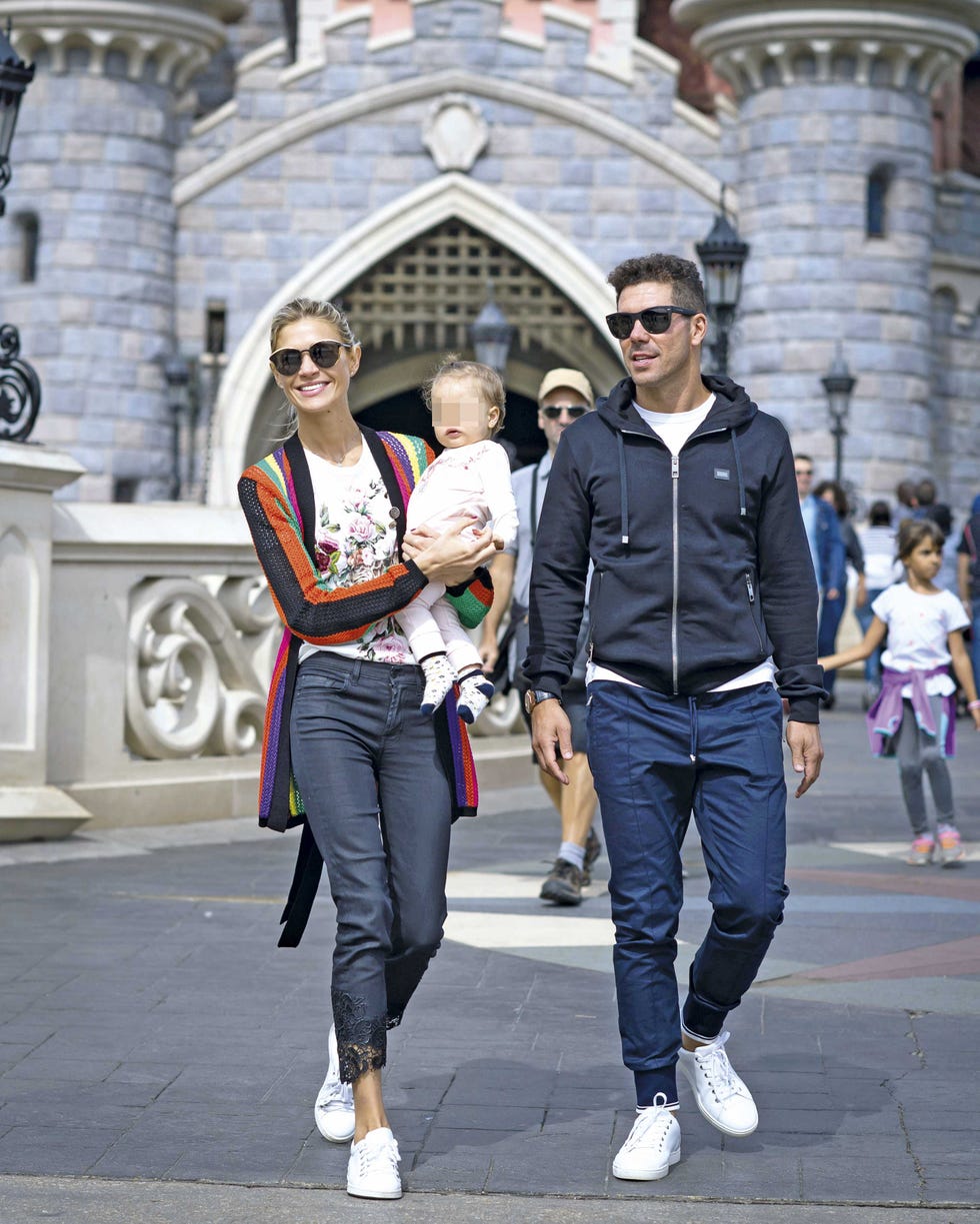 Carla Pereyra y Diego Simeone