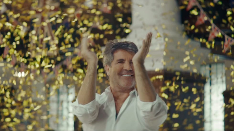 Simon Cowell in Britain's Got Talent 2019 promo