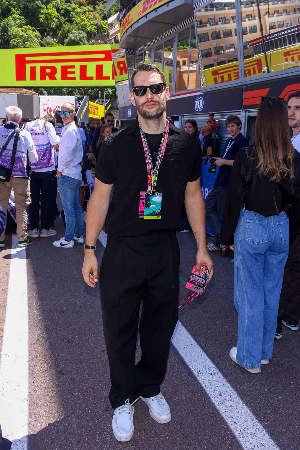 celebrities at f1 grand prix of monaco