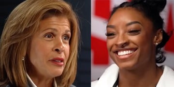 simone biles and hoda kotb