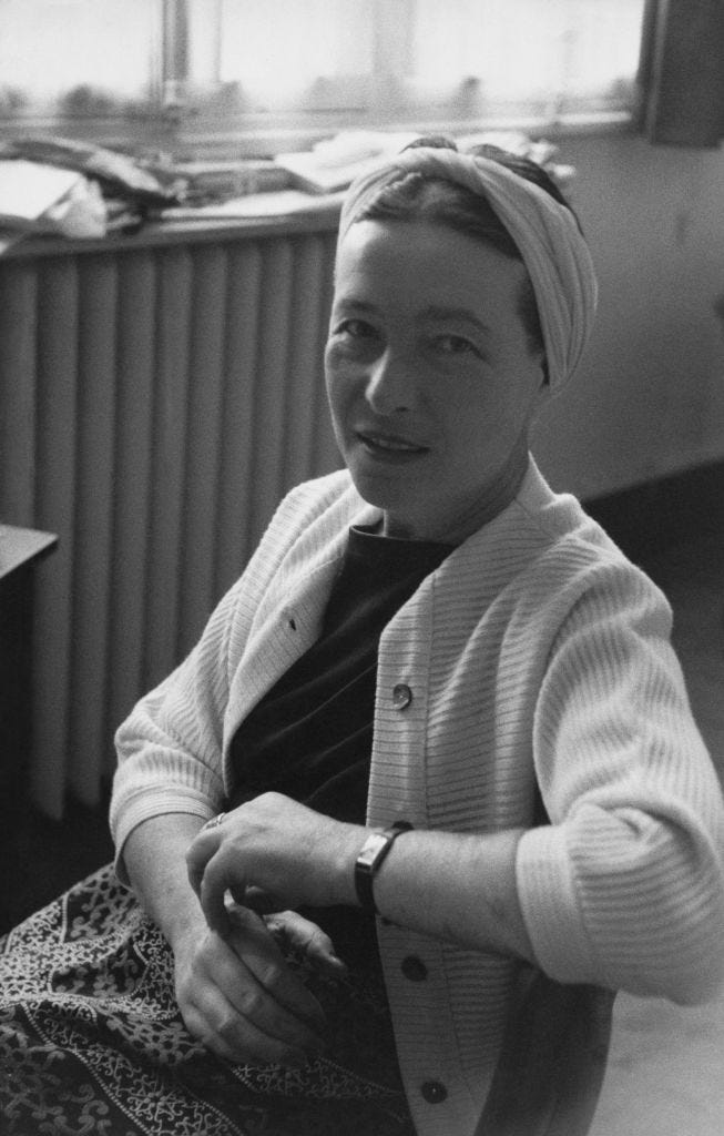 Dieci frasi per conoscere simone de beauvoir elle