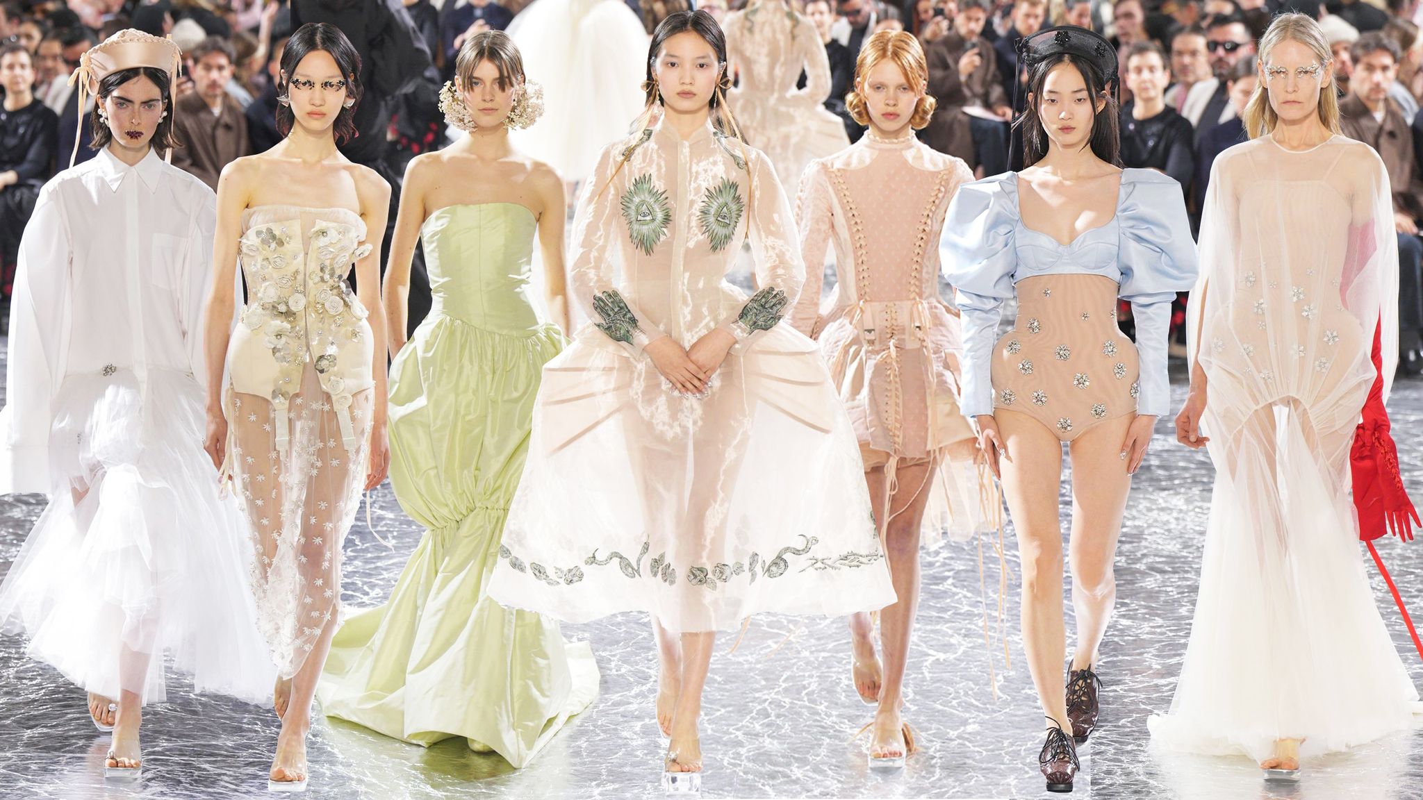 Simone Rocha Delivered a Sensual Jean Paul Gaultier Couture Collection