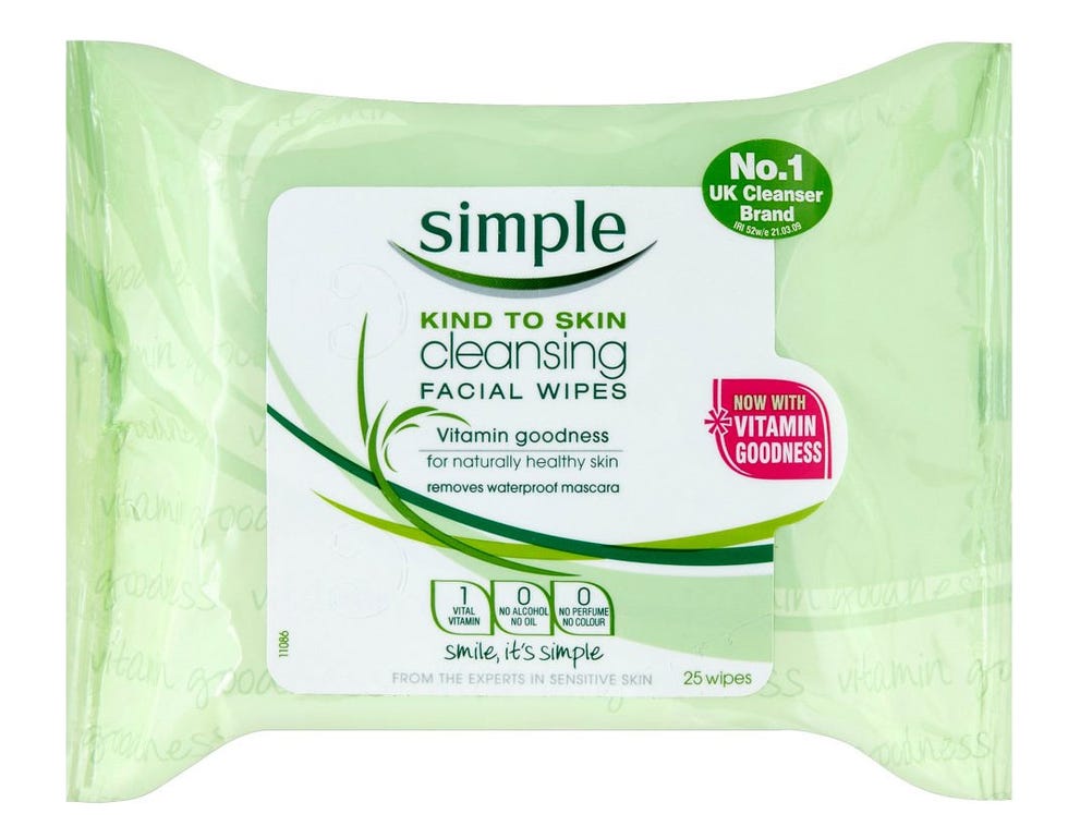 Best face wipes - simple