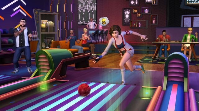 The Sims 4 Bowling Night roba