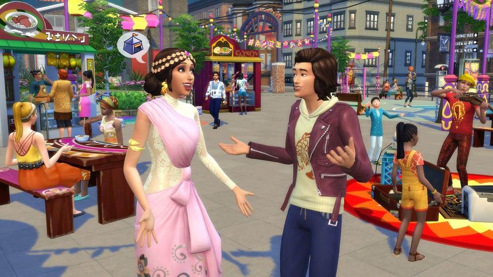 los sims 4 vida en la ciudad