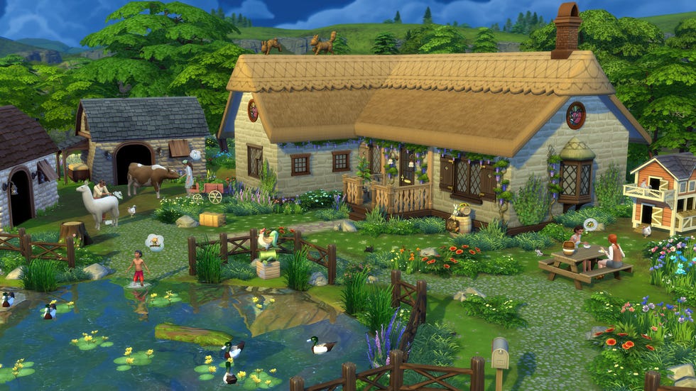 the sims 4 cottage living