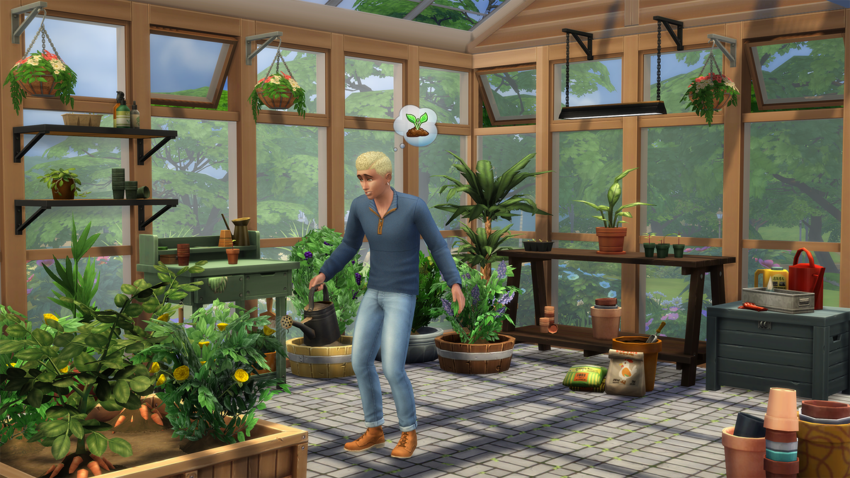 The Sims 4 does greenhouses and grungy basements in two new Kit packs this  week