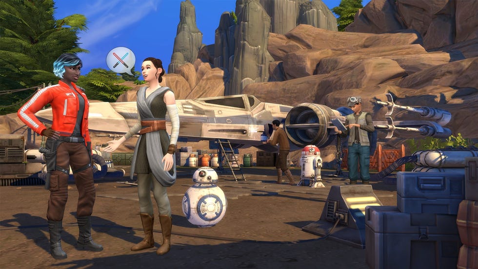 the sims 4 star wars journey to batuu