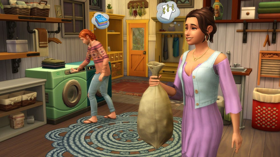 the sims 4 laundry day stuff