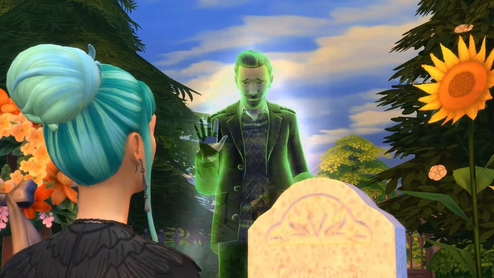 the sims 4 life and death trailer